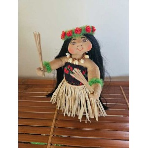 10" Art Doll Kamuela, the Hula Dancer