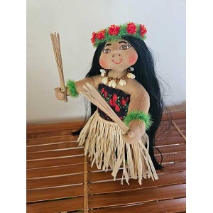 10" Art Doll Kamuela, the Hula Dancer
