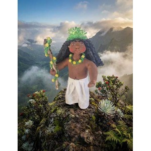 10" Art Doll Lono, God of Peace