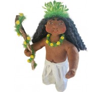 10" Art Doll Lono, God of Peace