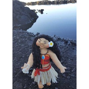 10" Art Doll Moana (Ocean)