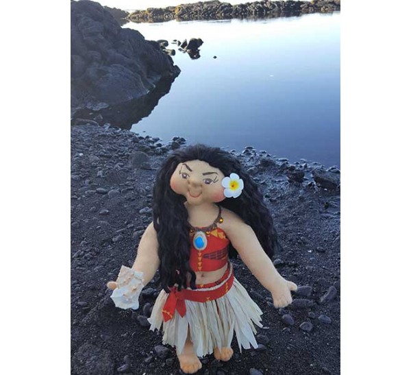 Free MOANA Inspired Doll Base by AzaleasDolls