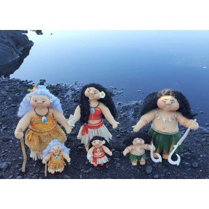 10" Art Doll Moana (Ocean)