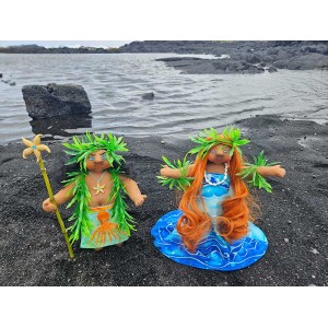 10" Art Doll Namaka, Goddess of the Ocean