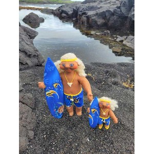 *10" Art Doll Wili, the Surfer Boy*