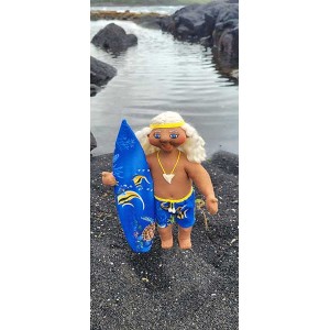 *10" Art Doll Wili, the Surfer Boy*