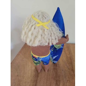 *10" Art Doll Wili, the Surfer Boy*