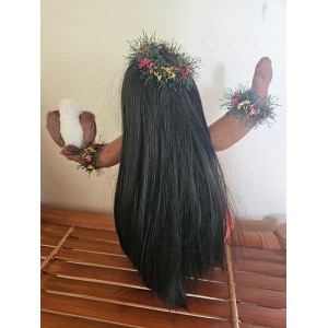 10" Art Dolls Iolani and 'Io 10" Art Dolls Iolani and 'Io