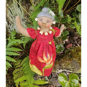 10" Art Doll Kupuna Kaili