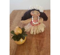 4" Art Doll Alana, the Hula Dancer