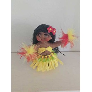 4" Art Doll Lali (Sunshine), the Hula Dancer