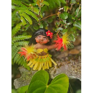 4" Art Doll Lali (Sunshine), the Hula Dancer