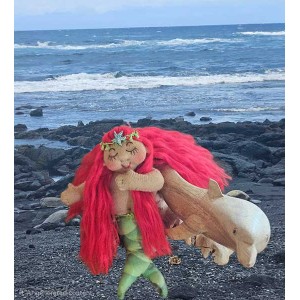 4" Art Doll Moemoe, the Mermaid