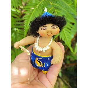 4" Art Doll Nunu, the Fisher Boy