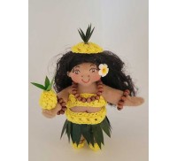 *4" Art Doll 'Olena, the Pineapple Dancer*