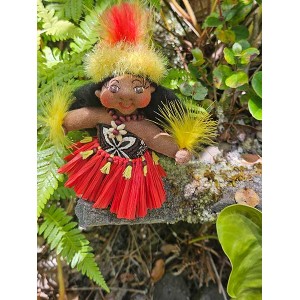 4" Art Doll Tiare, the Tahitian Dancer