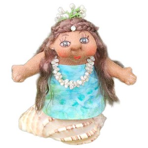 4" Art Doll Mana and the Magic Shell