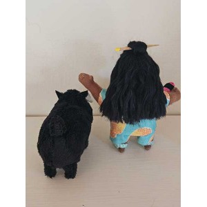 4" Art Dolls Musubi and Pua'a