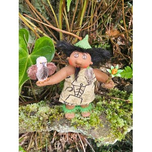 7" Art Dolls Pono and 'Io