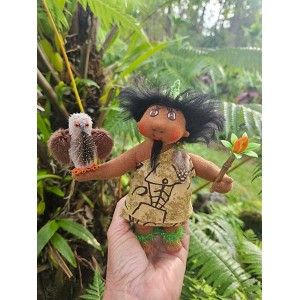 7" Art Dolls Pono and 'Io