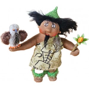 7" Art Dolls Pono and 'Io