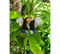 *Aloha Doll Ornament: Maile, the Guardian Angel*