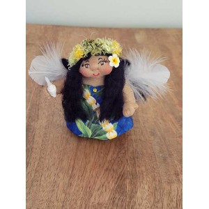 *Aloha Doll Ornament: Maile, the Guardian Angel*