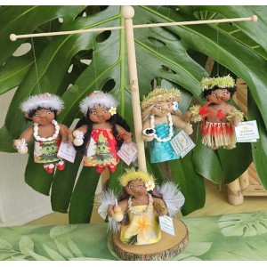 *Aloha Doll Ornament: Kanikani, the Christmas Elf*