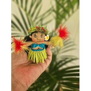 Aloha Doll Ornament: Uli’uli, the Hula Dancer Aloha Doll Ornament: Uli’uli, the Hula Dancer