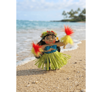 Aloha Doll Ornament: Uli’uli, the Hula Dancer Aloha Doll Ornament: Uli’uli, the Hula Dancer