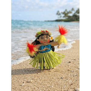 Aloha Doll Ornament: Uli’uli, the Hula Dancer Aloha Doll Ornament: Uli’uli, the Hula Dancer