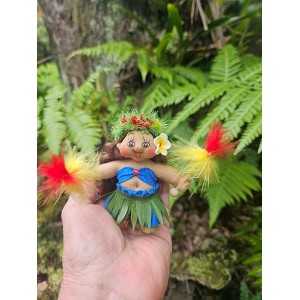 Aloha Doll Ornament: Uli’uli, the Hula Dancer Aloha Doll Ornament: Uli’uli, the Hula Dancer