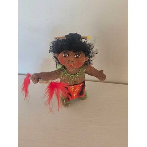 Aloha Doll Ornament: Ahi, the Fire Dancer Aloha Doll Ornament: Ahi, the Fire Dancer