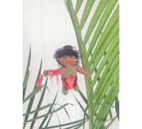Aloha Doll Ornament: Ahi, the Fire Dancer Aloha Doll Ornament: Ahi, the Fire Dancer