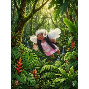 Aloha Doll Ornament: Lani (Heaven), the Guardian Angel Aloha Doll Ornament: Lani (Heaven), the Guardian Angel