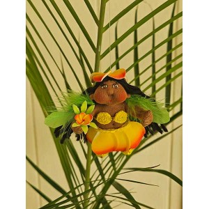 Aloha Doll Ornament: Melia (Plumeria), the Flower Fairy Aloha Doll Ornament: Melia (Plumeria), the Flower Fairy