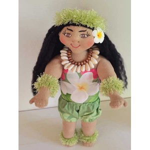*10" Art Doll Ha'ina, the Hula Dancer*