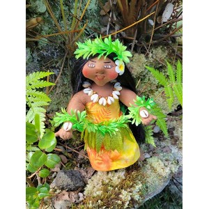 *10" Art Doll Laka, Hula Goddess of Compassion*