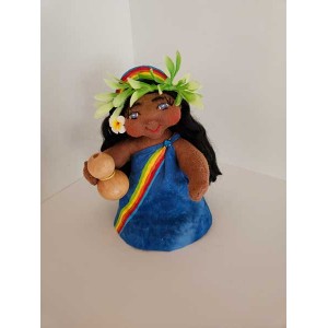 4" Art Doll Anuenue, Rainbow Goddess