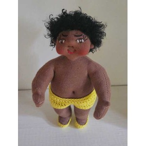 7" Art Doll Moloka'i and Honu