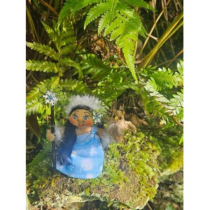 4" Art Doll Poli'ahu, Snow Goddess of Mauna Kea 4" Art Doll Poli'ahu, Snow Goddess of Mauna Kea