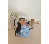 4" Art Doll Poli'ahu, Snow Goddess of Mauna Kea