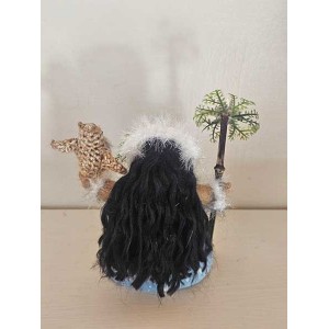 4" Art Doll Poli'ahu, Snow Goddess of Mauna Kea 4" Art Doll Poli'ahu, Snow Goddess of Mauna Kea