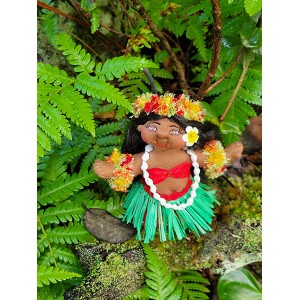 *4" Art Doll Lahela, the Hula Dancer*