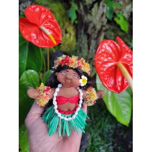 *4" Art Doll Lahela, the Hula Dancer*