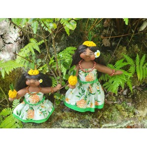 *10" Art Doll Kahiki, the Pineapple Dancer*