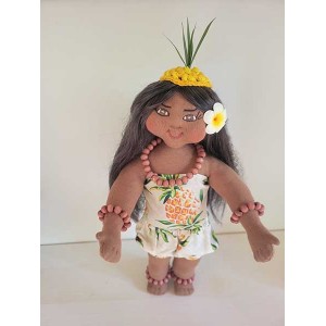 *10" Art Doll Kahiki, the Pineapple Dancer*