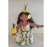 *10" Art Doll Kahiki, the Pineapple Dancer*