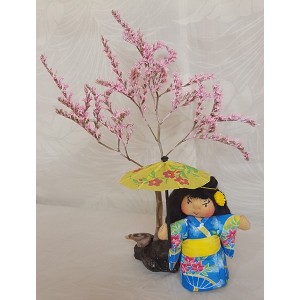 Japanese Kimono Doll, Kiyoko (Pure Child)