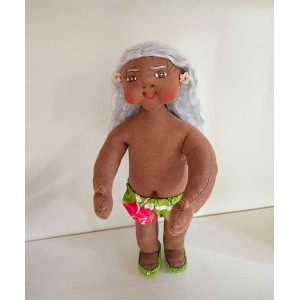 10" Art Doll Kupuna Ipu